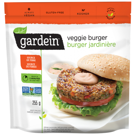 gluten free veggie burger